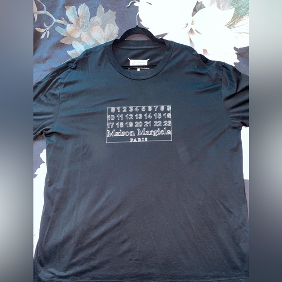 Maison Margiela Numbers Logo T-Shirt (50) - Picture 1 of 5